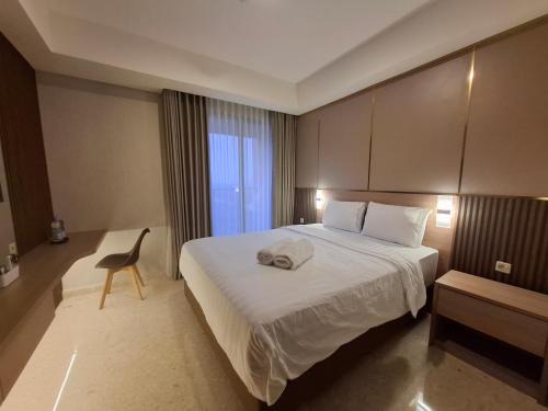Luxury Sea View Free WIFI Nice and Cozy Gold Coast Apartment PIK Next to Oakwood Hotel by Blezz