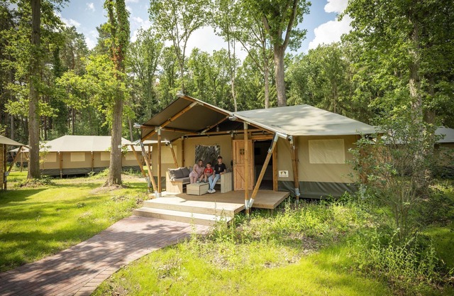 Luxuszelt im Serengeti Park