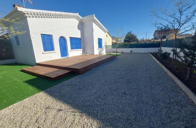 Maison chaleureuse 3 pièces à 60m de la plage avec jardin et terrasse barbecue - FR-1-326-772
