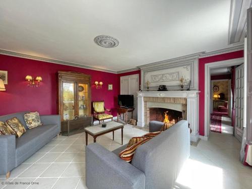 Manoir enchanteur avec jardin privé et animaux acceptés - FR-1-497-180