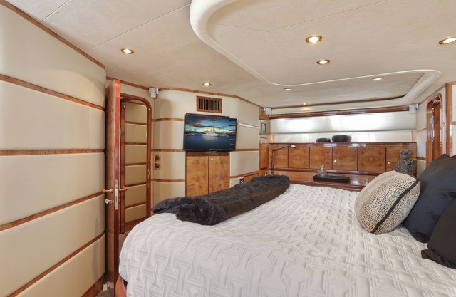 Master Stateroom Onboard A Luxury Yacht!