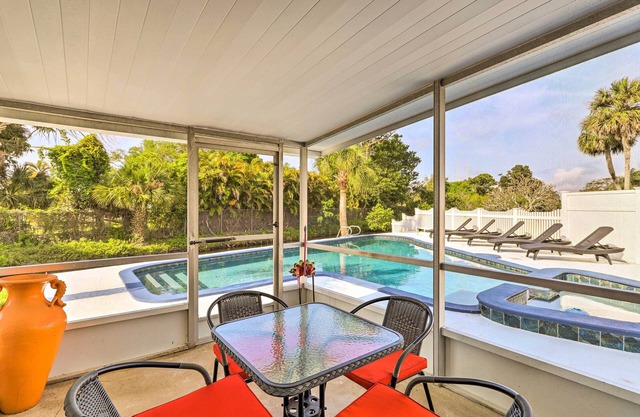 Merritt Island Home w/Private Pool & Patio!