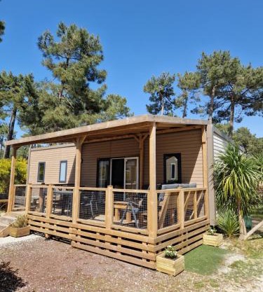 Mobil Home 6 Personnes Camping 5 étoiles Montalivet