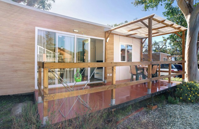 Mobile Home "New Generation La Pineta 7" with Shared Pool, Wi-Fi and Air Conditioning