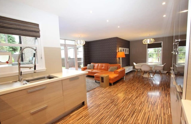 Modern comfort in traditional Scottish village
