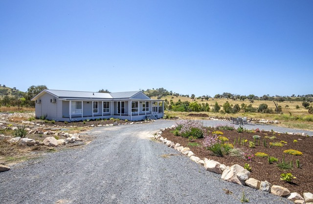 Modern home in a tranquil country setting