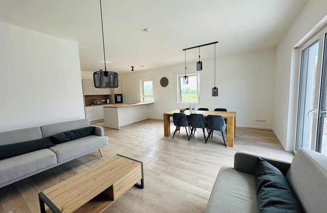 Modern oasis of peace on the outskirts of Berlin with terrace and garden