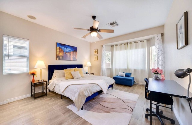 Modern oasis sleeps 11 people