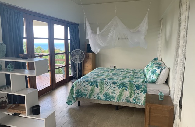 Modern studio with an incredible view!