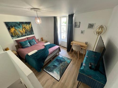 Montbel'appart-Le duplex jardin terrasse
