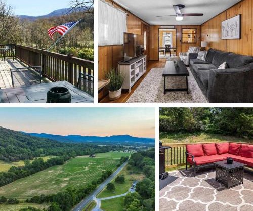 Mountain Cabin w Hot Tub Deck Grill & Fire Pit