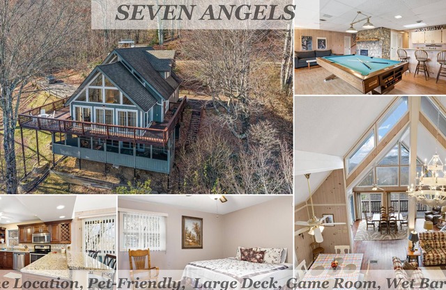 Mountain View, Pool Table, Deck, Game Room, Wet Bar