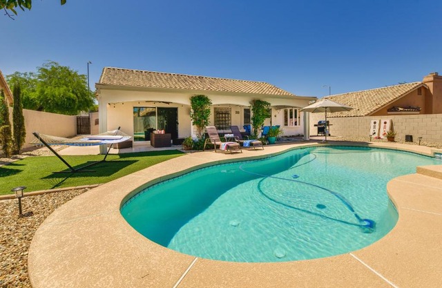 Near Hiking and Golfing Mesa Home with Pool and Patio