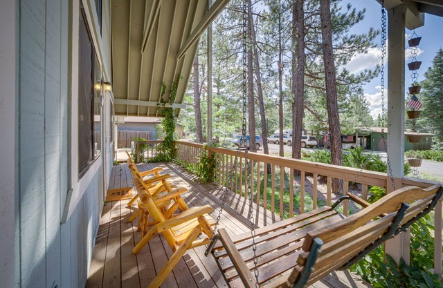 Near Hiking & Fishing: Munds Park Cabin w/Deck