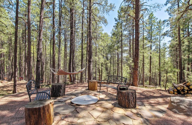 Near Trails: Forest Lake Retreat w/Backyard Oasis