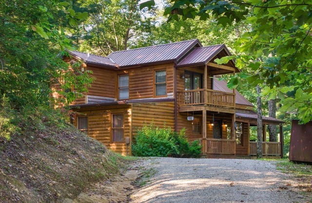 Nestled in a scenic backdrop with captivating mountain valley view