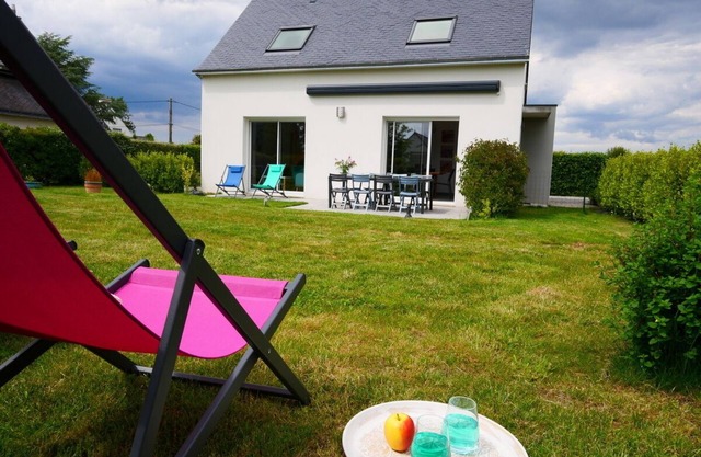 New and modern house * garden, quiet, guaranteed sea and nature escapades