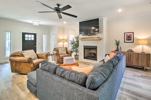 New Everything! Comfy Home with Deck and Trail Access!