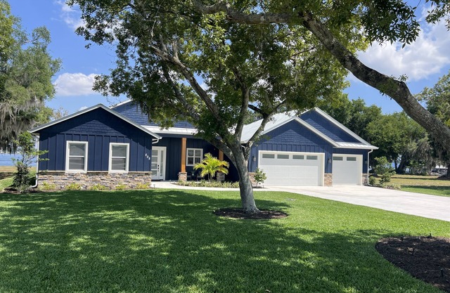 New Lake June Pool Home with hot tub, dock, and amazing views.