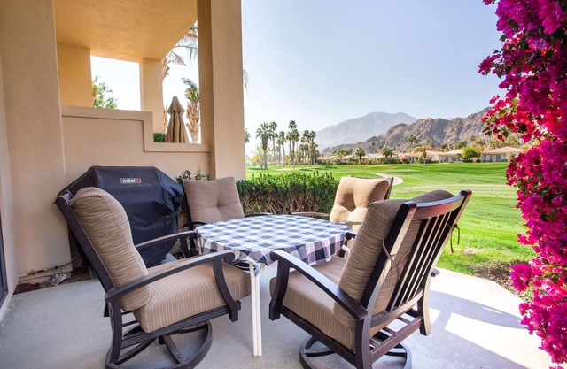 New listing 2 Bedroom PGA West Condo with beautiful golf course/mountain views.
