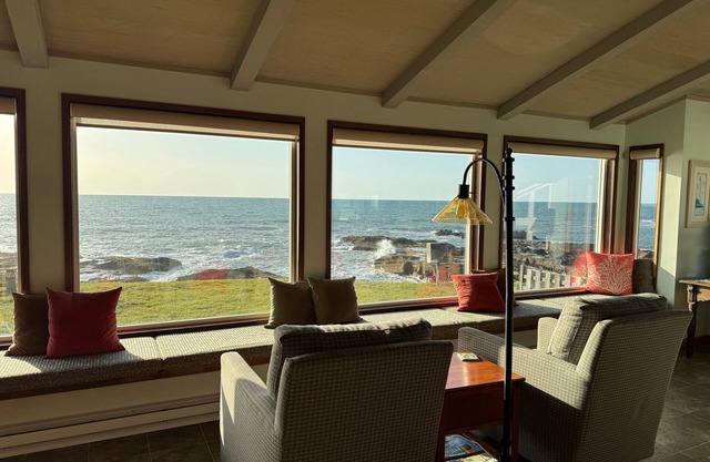 NEW LISTING! Fantasea! Enjoy dramatic crashing waves, fireplace, dog friendly!