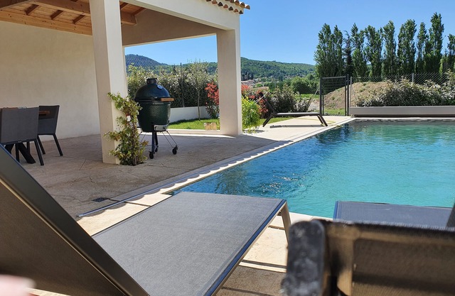 New luxury villa Provence | Mt Ventoux | Pool with view | Big Green Egg