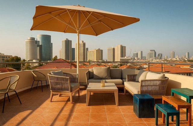 New #Neve Tzedek Apt w. Rooftop | By SWEETYGUEST