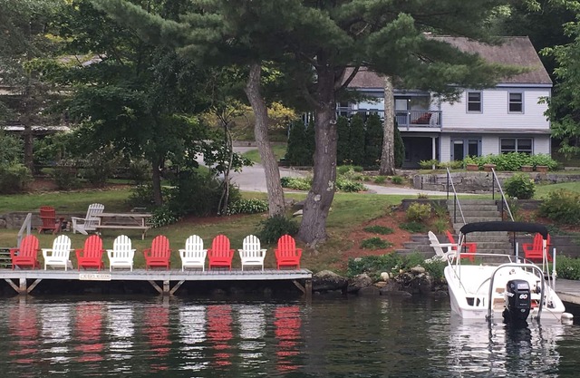Newly Renovated Home On Big Squam Sleeps 13 And Includes Dock For Boat