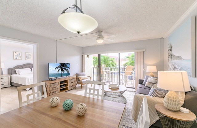 Next to Cocoa Beach Pier Recently Renovated Oceanfront Condo with Heated Pool