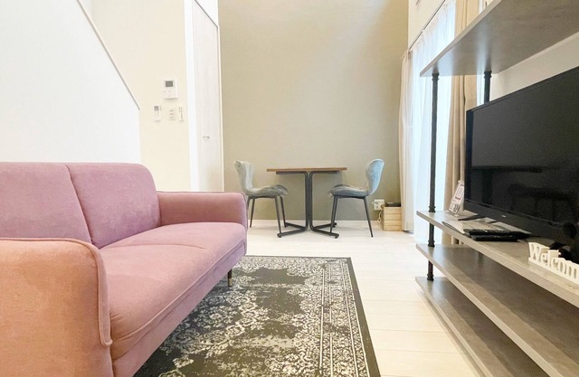 No 202 Close to Kumamoto Station maisonette type Semidouble bed x 2 sofa TV with video app/Kumamoto Kumamoto