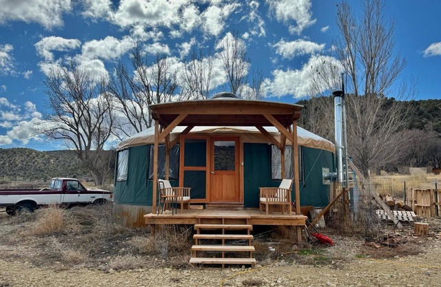 Nomadic Dreams in a Chic Yurt, McElmo Canyon