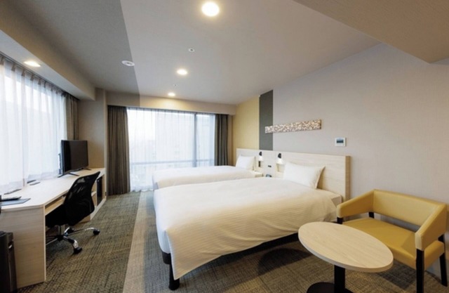 Nonsmoking Corner Twin Room Room only Smile V/Kanazawa Ishikawa