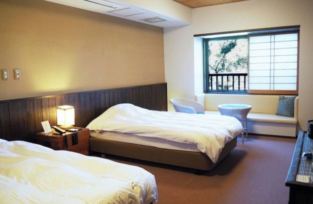 Nonsmoking Twin room 1st floor Triple room available Room only/Shimanto Kōchi