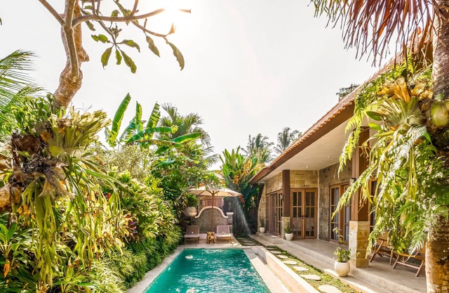 Nyaman Villa 3 by EVDEkimi – romantic escape among rice fields w/pool, terrace - Long stay extras
