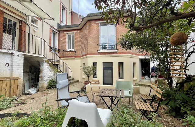 Oasis de Sérénité à Pom'Canelle : Apartment with garden in Malakoff