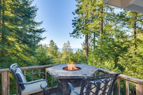 Ocean and Redwoods Views Coastal NorCal Sanctuary