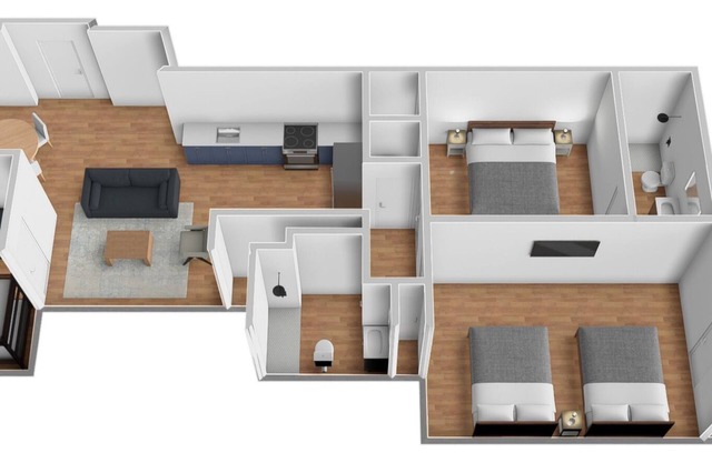 Ocean's Edge: 3BR/3BA Beach Block Condo w/POOL