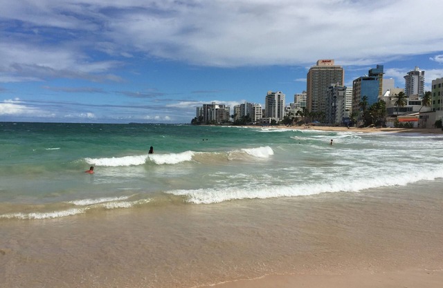 Ocean View Studio in the heart of prime Condado, accross the Street from Marriot