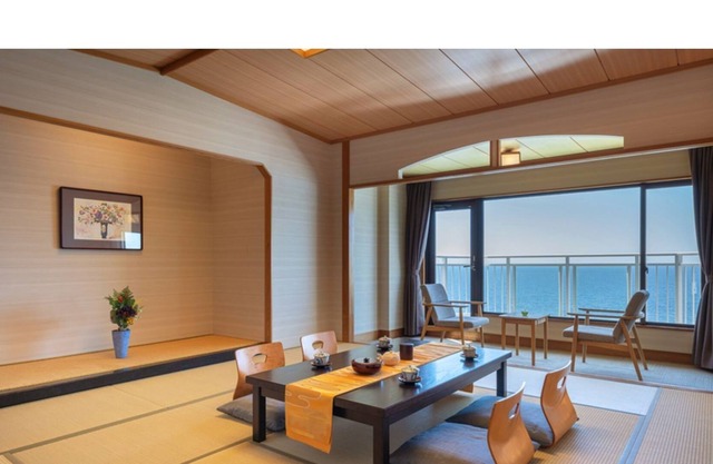 Ocean view Superior Japanesestyle room balcon / Hakodate Hokkaidō