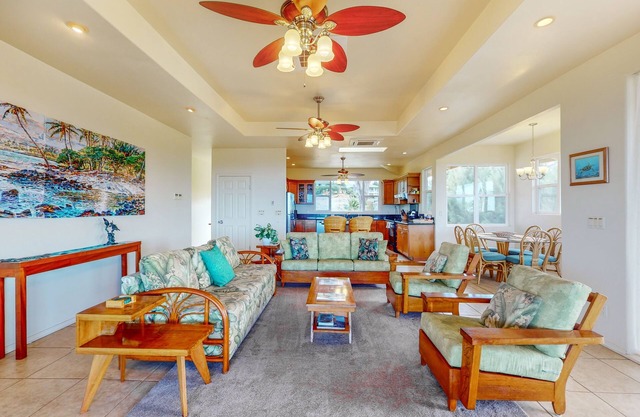 Ocean-view Waikoloa Village retreat with air conditioning - discounted golf