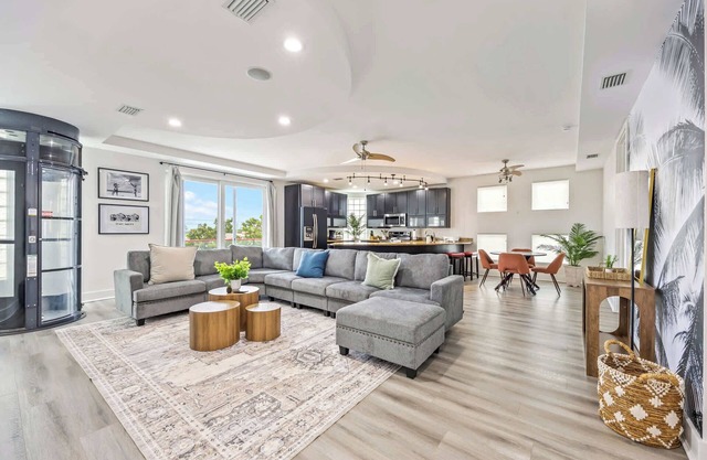 Oceanfront 6BR | Indoor Pool, Theater, Funky Fun