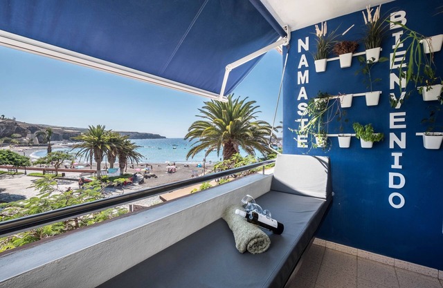 Oceanfront Beach Apartment "SPR Playa San Juan" with Terrace & Wi-Fi