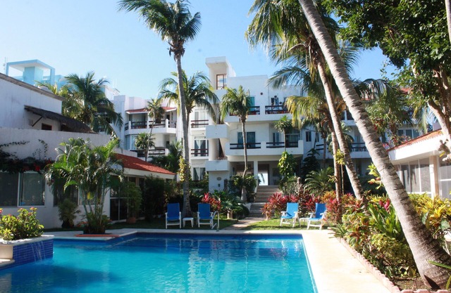 Oceanfront double size beach condo in La Sirena condominium