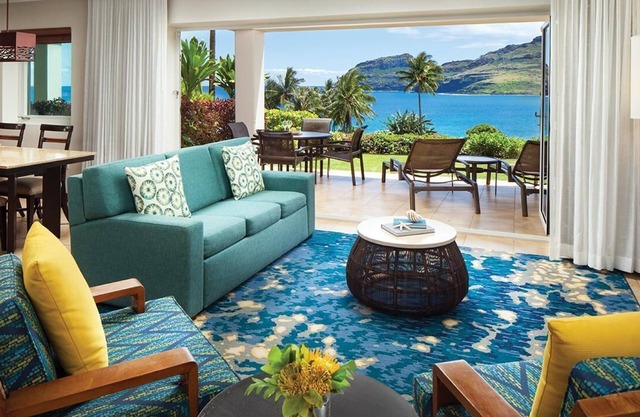 Oceanfront Marriott's Kauai Lagoons l 3-bedroom Villa