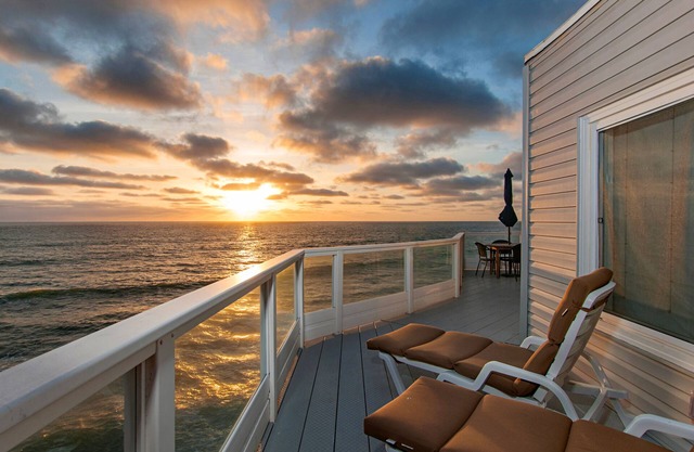 Oceanfront with incredible views.