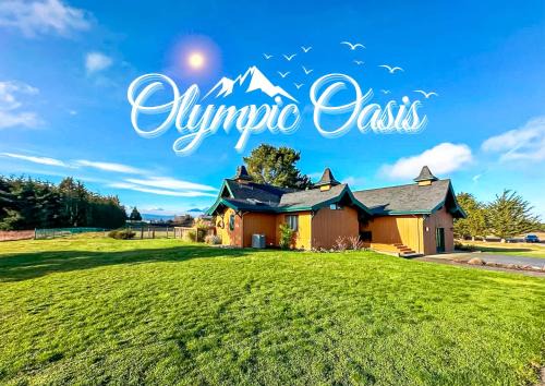 Olympic Oasis Tranquil Retreat Near Dungeness Wildlife Refuge Hot Tub