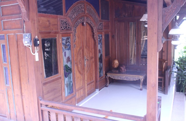 Omah Putih Limasan Javanese traditional house