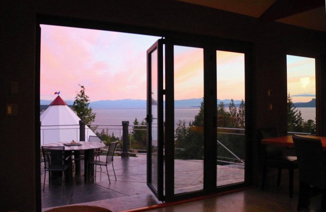 One of a kind custom home with exceptional views overlooking Strait of Georgia