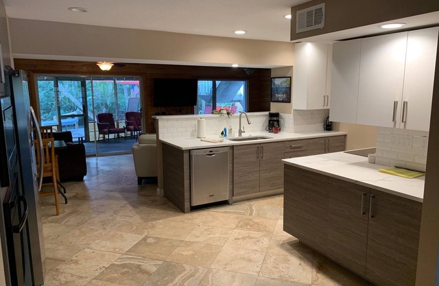 One Riverfront homes on the Weeki Wachee River