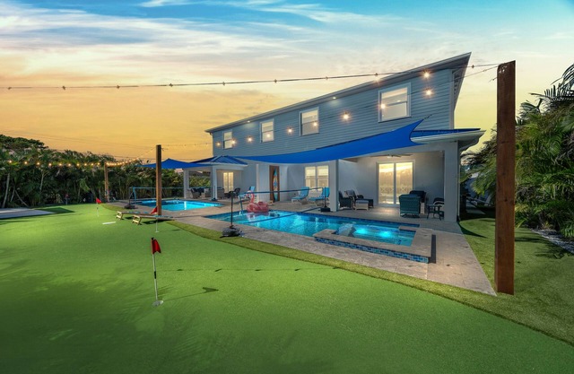 Orbit Oasis 10/10 Heated Pool/Spa En suites Beach Access/Golf coarse